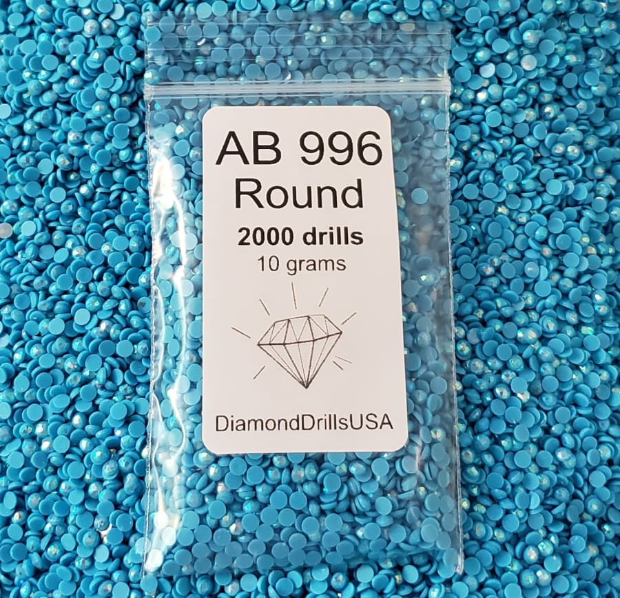 AB 996 ROUND Aurora Borealis 5D Diamond Painting Drills 