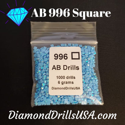 AB 996 SQUARE Aurora Borealis 5D Diamond Painting Drills 