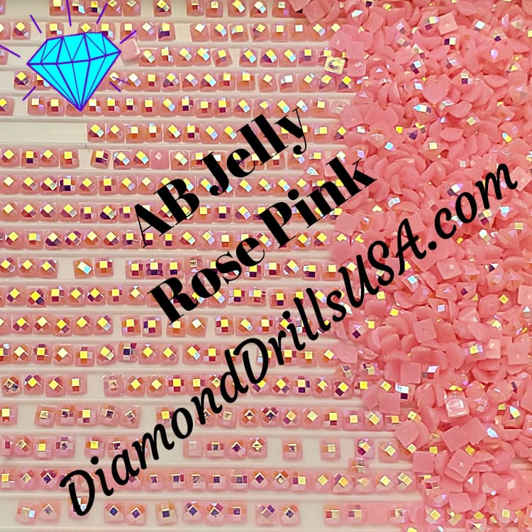 600 Diamonds DMC 3726 pink Granite Bags of Round or Square Rhinestones,  Pearls for Diamond Embroidery diamond Painting 