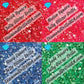 ALL 28 Jelly Glitter SQUARE Drills 5D Diamond Painting
