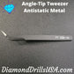 Angle Tip Diamond Painting Tweezers Anti-static Metal - 