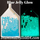 Blue Jelly SQUARE GLOW in the Dark UV 5D Diamond Painting 