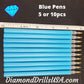 Blue Pens for Diamond Painting Single Tip Basic Diamond 