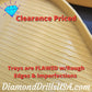 CLEARANCE - FLAWED - Large Leaf Nesting Trays w/Wide Pour 