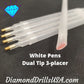 Diamond Painting Pen White Dual Tip Single Drill 3-Drill 