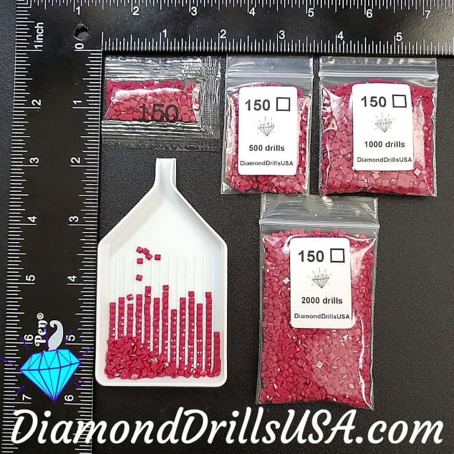 DMC 150 SQUARE 5D Diamond Painting Drills Beads DMC 150 