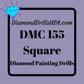 DMC 155 SQUARE 5D Diamond Painting Drills Beads DMC 155 