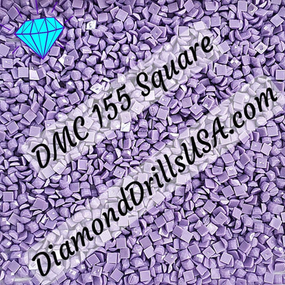 DMC 155 SQUARE 5D Diamond Painting Drills Beads DMC 155 