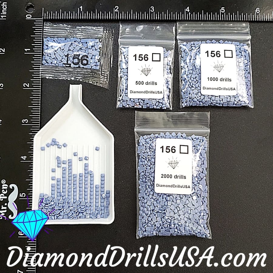 DMC 156 SQUARE 5D Diamond Painting Drills Beads DMC 156 