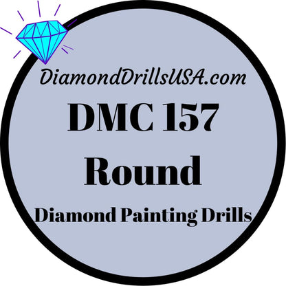 DMC 157 ROUND 5D Diamond Painting Drills Beads DMC 157 Very 