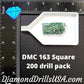 DMC 163 SQUARE 5D Diamond Painting Drills Beads DMC 163 
