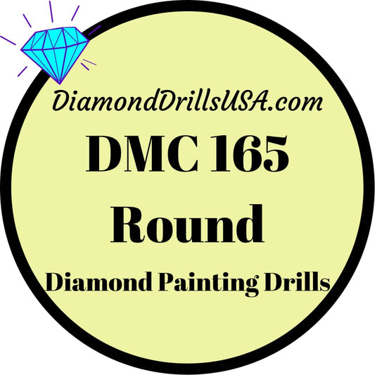 DMC 165 ROUND 5D Diamond Painting Drills Beads DMC 165 Very 