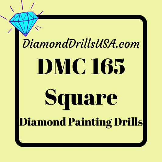 DMC 165 SQUARE 5D Diamond Painting Drills Beads DMC 165 Very