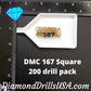 DMC 167 SQUARE 5D Diamond Painting Drills Beads DMC 167 Very