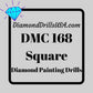 DMC 168 SQUARE 5D Diamond Painting Drills Beads DMC 168 