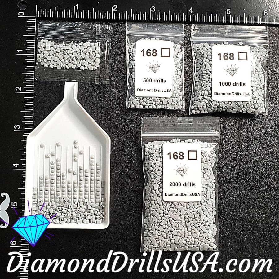 DMC 168 SQUARE 5D Diamond Painting Drills Beads DMC 168 