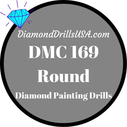 DMC 169 ROUND 5D Diamond Painting Drills Beads DMC 169 Light