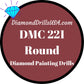 DMC 221 ROUND 5D Diamond Painting Drills Beads DMC 221 Very 