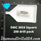 DMC 3024 SQUARE 5D Diamond Painting Drills Beads DMC 3024 