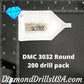 DMC 3032 ROUND 5D Diamond Painting Drills Beads DMC 3032 