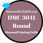 DMC 3041 ROUND 5D Diamond Painting Drills Beads DMC 3041 