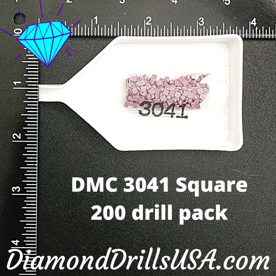DMC 3041 SQUARE 5D Diamond Painting Drills Beads DMC 3041 