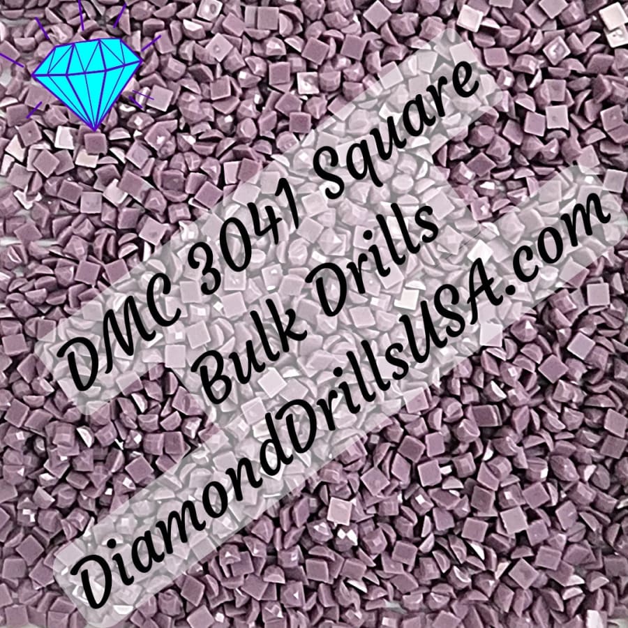 DMC 3041 SQUARE 5D Diamond Painting Drills Beads DMC 3041 