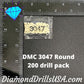 DMC 3047 ROUND 5D Diamond Painting Drills Beads DMC 3047 