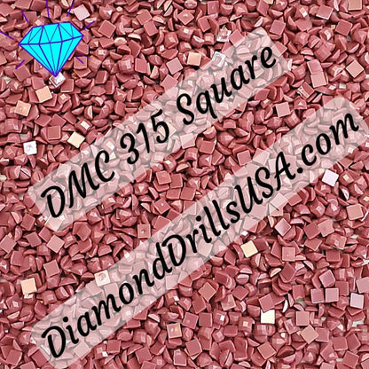 DMC 315 SQUARE 5D Diamond Painting Drills Beads DMC 315 