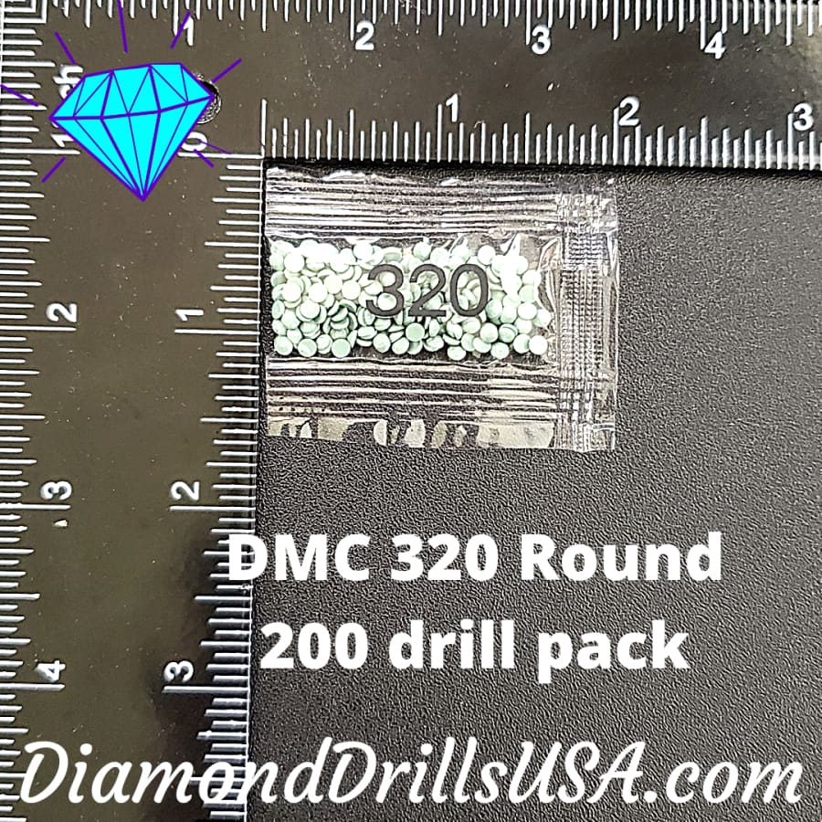 DMC 320 ROUND 5D Diamond Painting Drills Beads DMC 320 