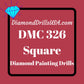 DMC 326 SQUARE 5D Diamond Painting Drills 326 Very Dark Rose