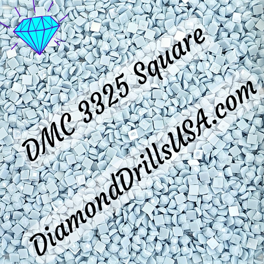 DMC 3325 SQUARE 5D Diamond Painting Drills Beads DMC 3325 