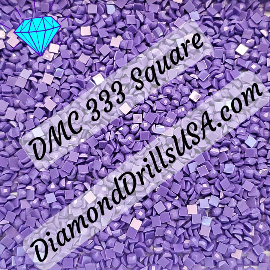 DMC 333 SQUARE 5D Diamond Painting Drills 333 Very Dark Blue