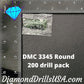 DMC 3345 ROUND 5D Diamond Painting Drills Beads DMC 3345 