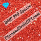 DMC 349 SQUARE 5D Diamond Painting Drills DMC 349 Dark Coral