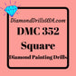 DMC 352 SQUARE 5D Diamond Painting Drills Beads 352 Light 