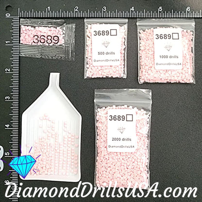 DMC 3689 SQUARE 5D Diamond Painting Drills Beads DMC 3689 