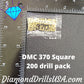 DMC 370 SQUARE 5D Diamond Painting Drills Beads DMC 370 