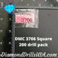 DMC 3706 SQUARE 5D Diamond Painting Drills Beads DMC 3706 