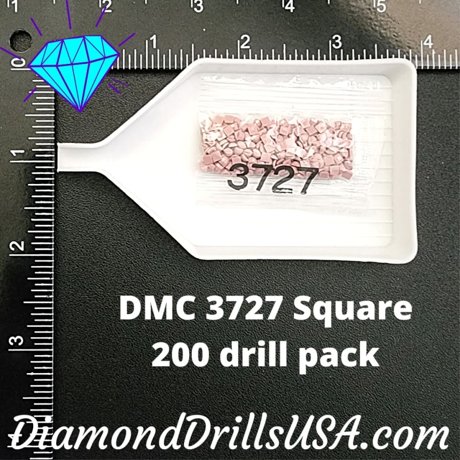 DMC 3727 SQUARE 5D Diamond Painting Drills Beads DMC 3727 
