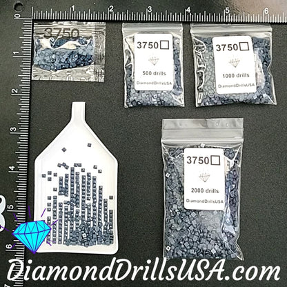 DMC 3750 SQUARE 5D Diamond Painting Drills Beads DMC 3750 