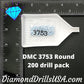DMC 3753 ROUND 5D Diamond Painting Drills Beads DMC 3753 