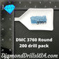 DMC 3760 ROUND 5D Diamond Painting Drills Beads DMC 3760 