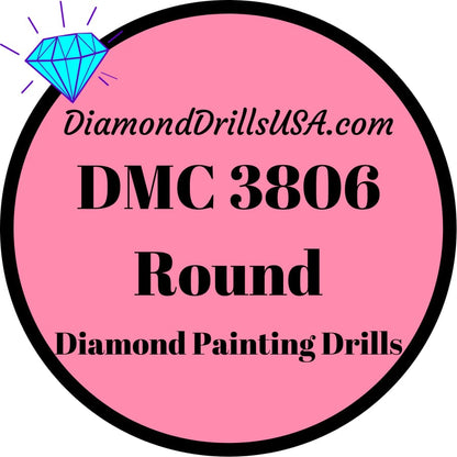 DMC 3806 ROUND 5D Diamond Painting Drills Beads DMC 3806 