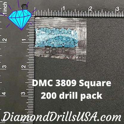 DMC 3809 SQUARE 5D Diamond Painting Drills Beads DMC 3809 