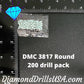 DMC 3817 ROUND 5D Diamond Painting Drills Beads DMC 3817 