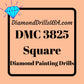 DMC 3825 SQUARE 5D Diamond Painting Drills Beads DMC 3825 