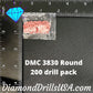 DMC 3830 ROUND 5D Diamond Painting Drills Beads DMC 3830 