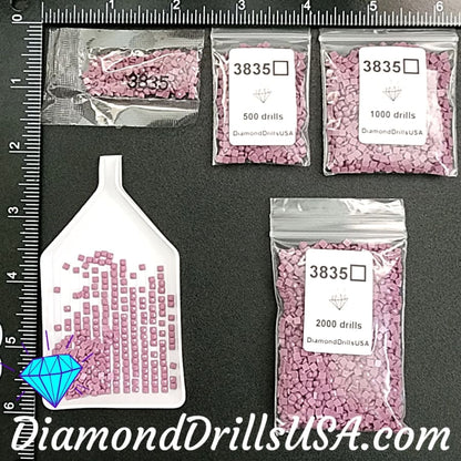 DMC 3835 SQUARE 5D Diamond Painting Drills Beads DMC 3835 