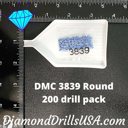 DMC 3839 ROUND 5D Diamond Painting Drills Beads DMC 3839 